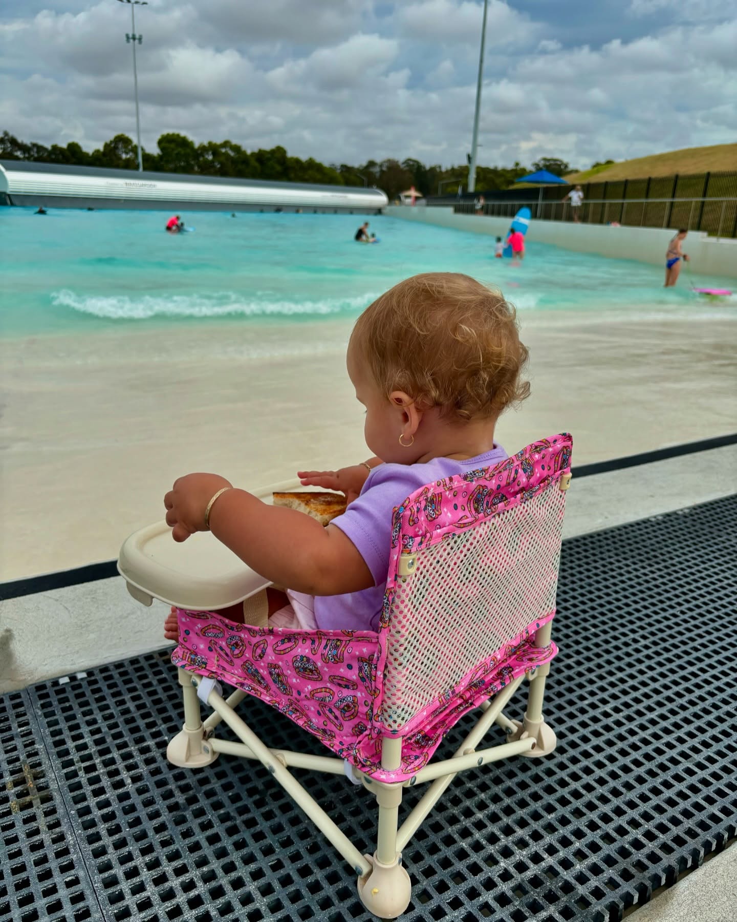 Coastal Charm Baby Chair