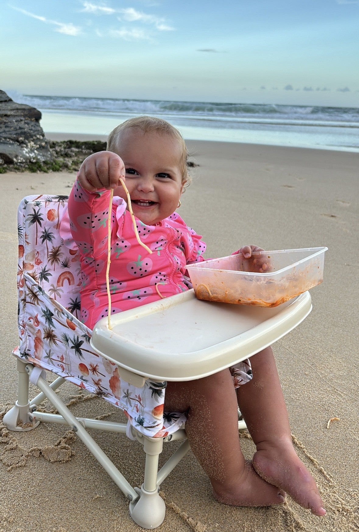 Tropical Palm Baby Chair