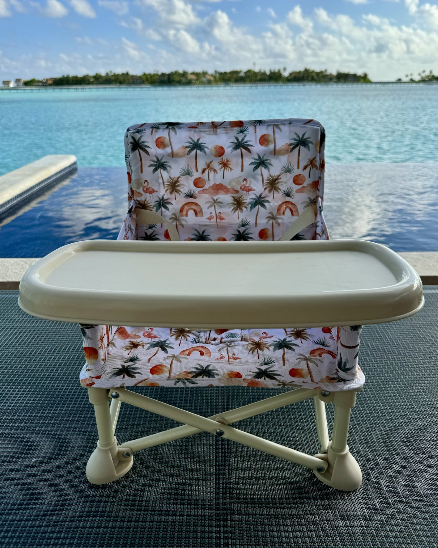 Tropical Palm Baby Chair