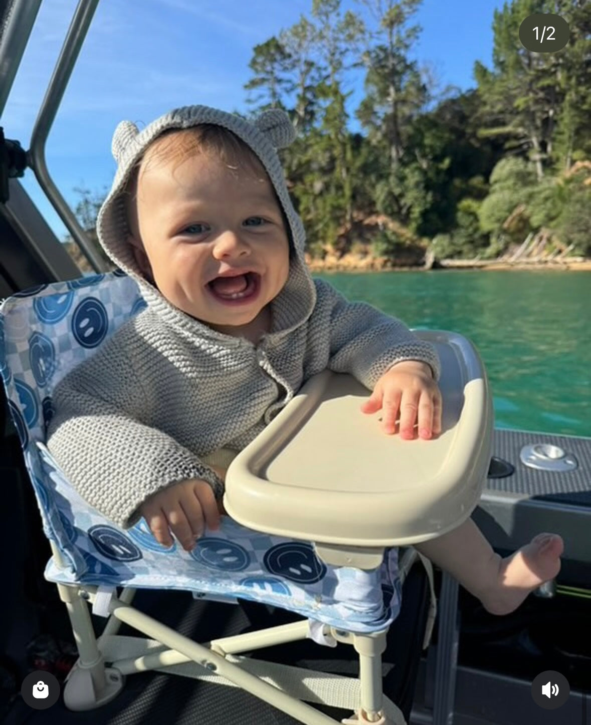 Blue Breeze Baby Chair